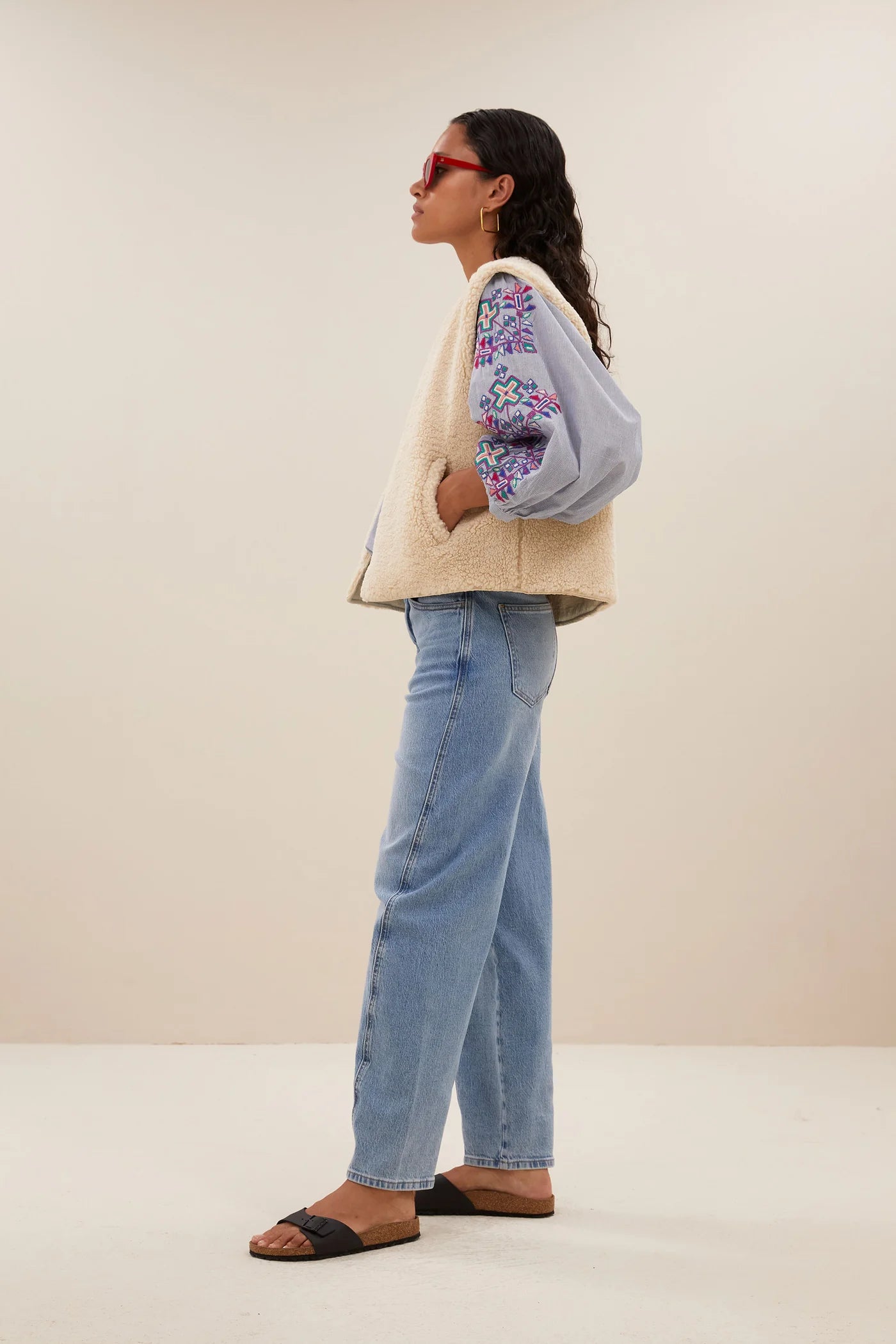By-Bar Joelle Jacket in Chalk