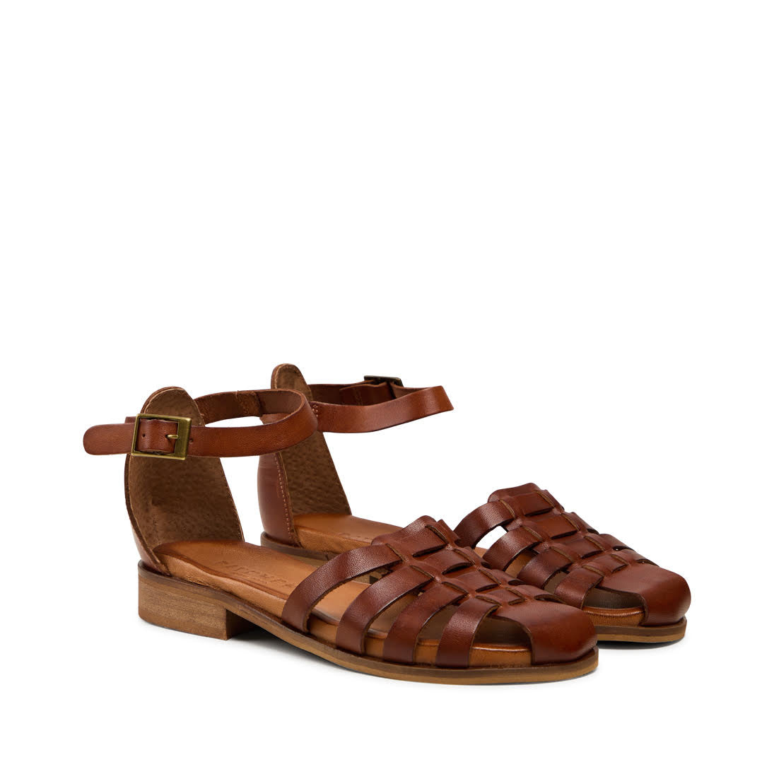 Oprah Sandal in Tan Leather