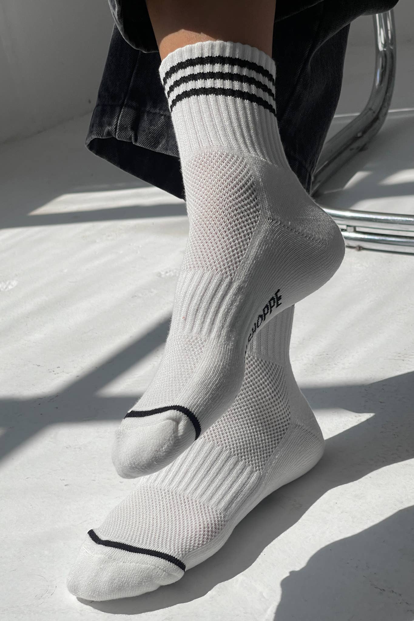 Le Bon Shoppe Girlfriend Socks in Indigo