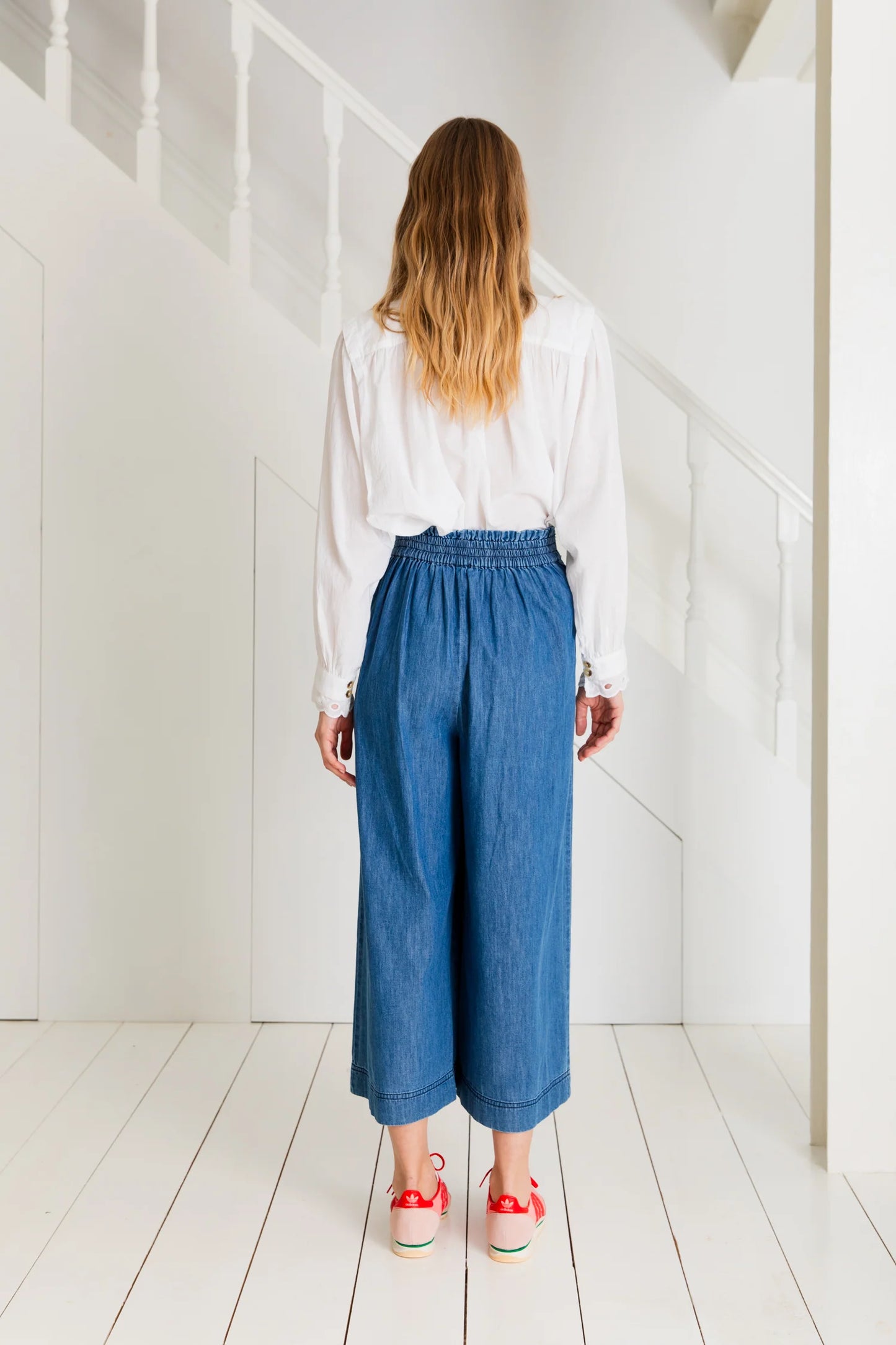 Bonte Bojou Denim Trousers in Mid Denim Wash