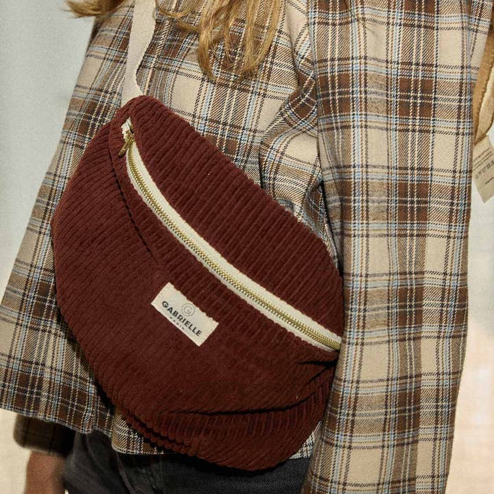 Gabrielle Paris Jasper Velvet Crossbody bag