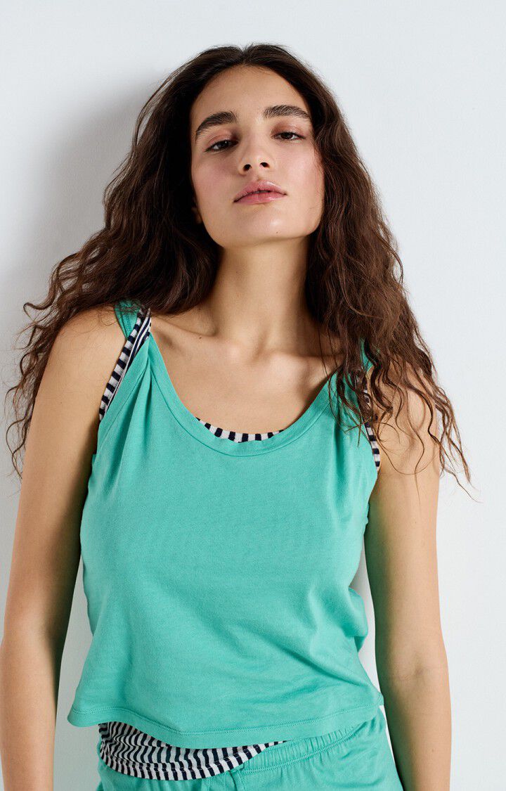 American Vintage Tank Top Apolu in Mint