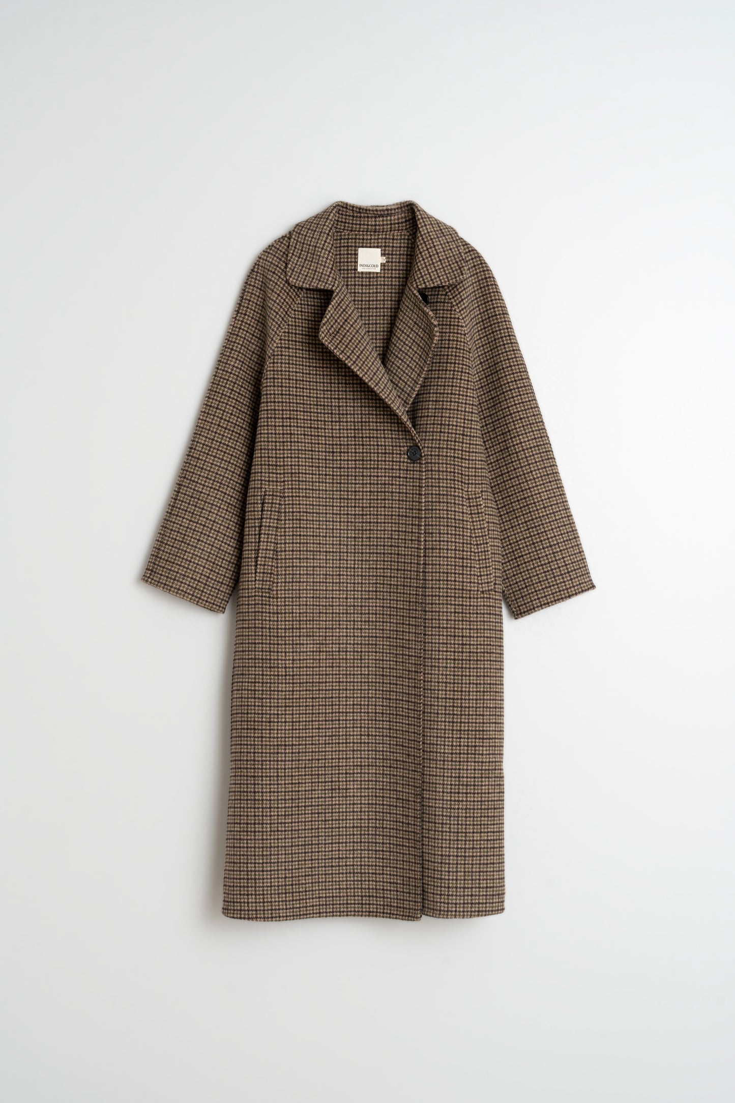 Indi & Cold Wool Coat in Oliva