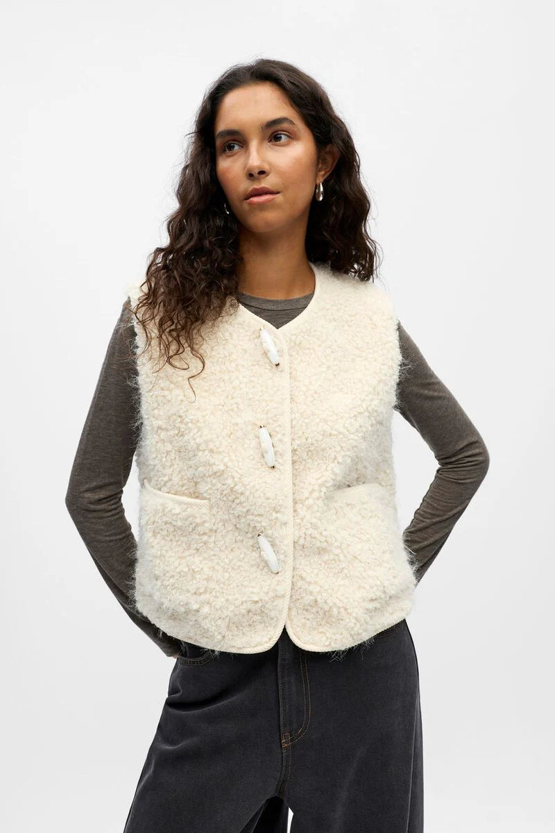 Object Objuna Gilet in Natural