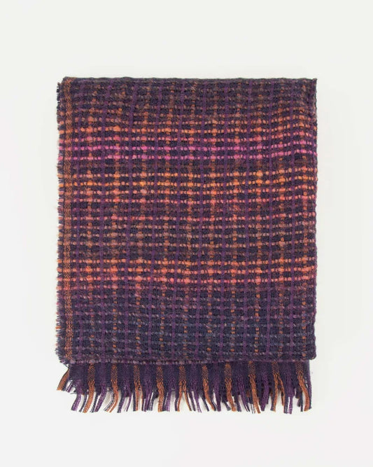 Sessun Niu Pia Scarf in Ruby Blue