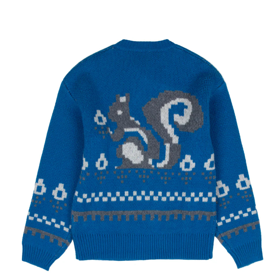 Damson Madder Romily Novelty Intarsia Cardigan