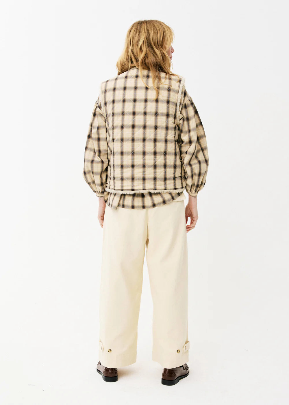 Maison Anana reversible Shearling Gilet