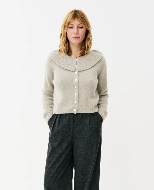 Maison Anana Soft Grey Cardigan