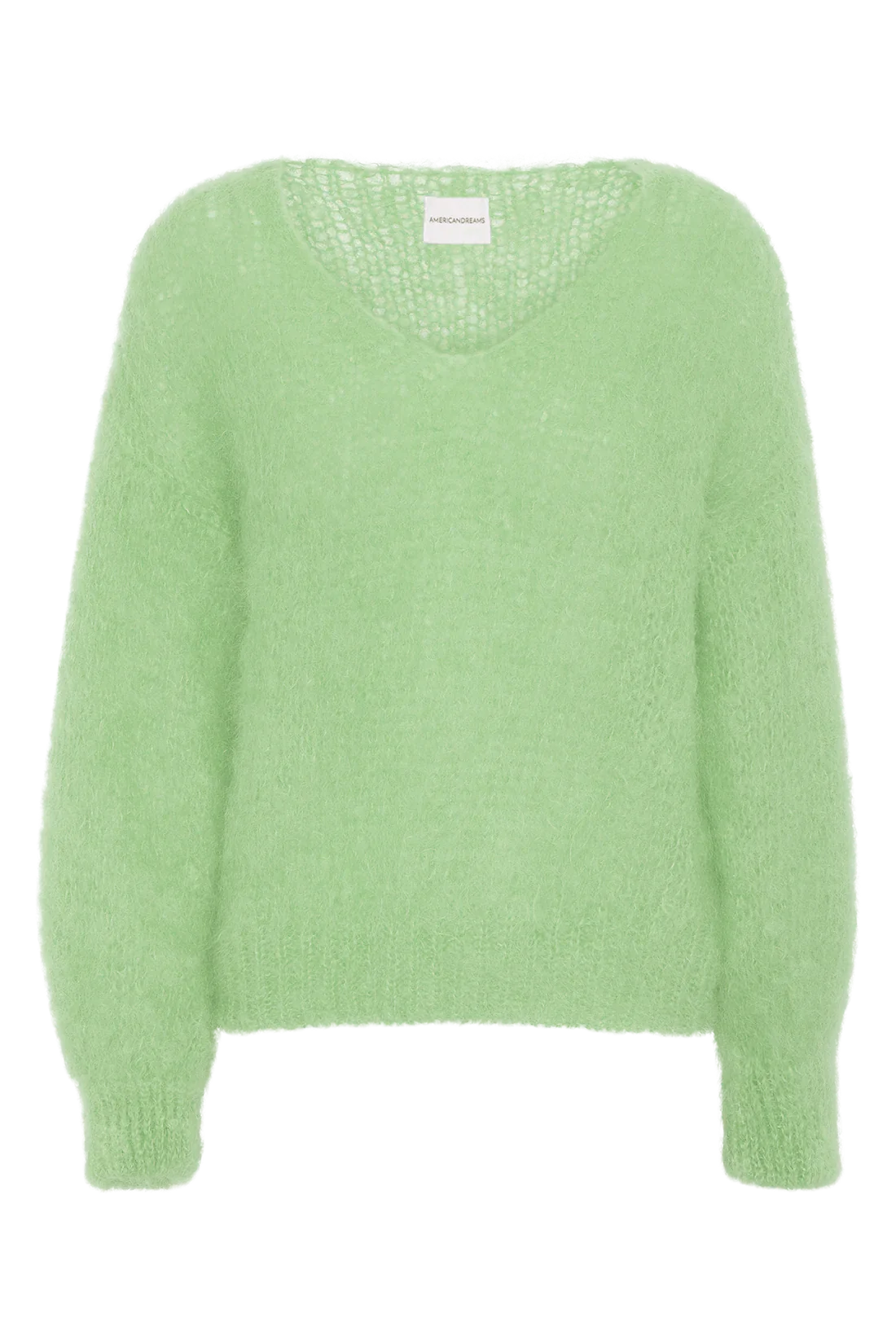 Milana Mohair Jumper in light green