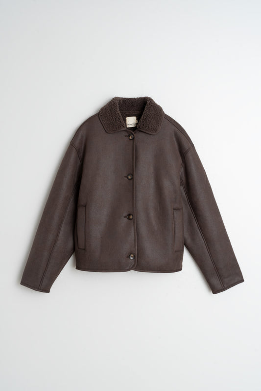 Indi & Cold Seville Jacket In Chocolate