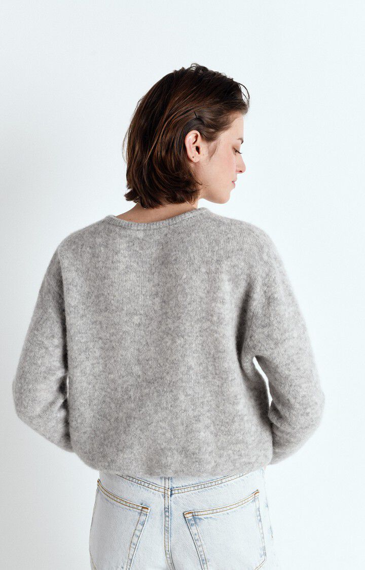 American Vintage Vitow Cardigan in Rose Melange