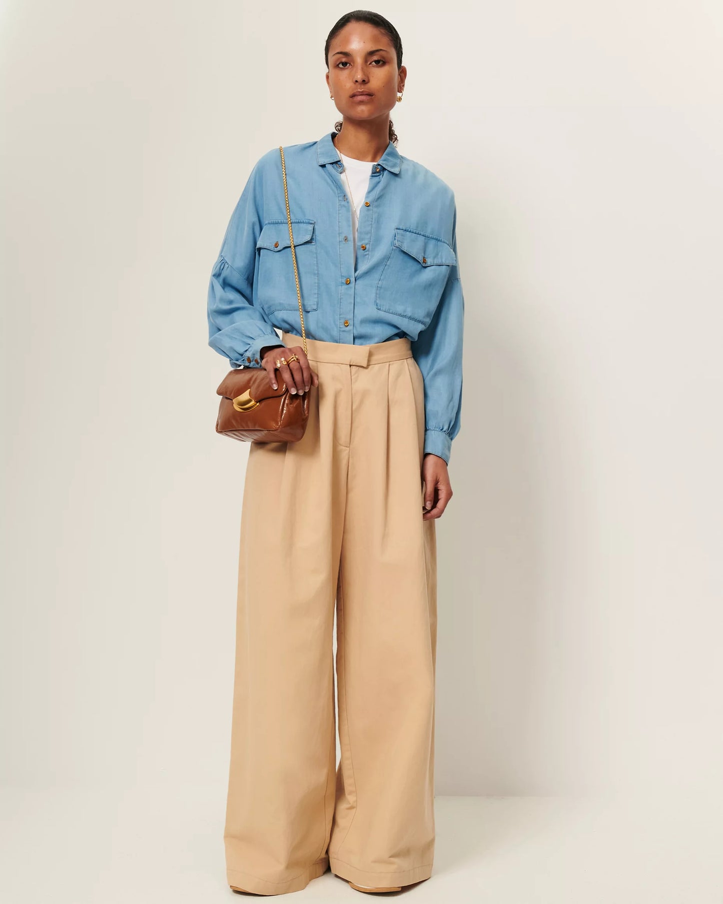 Sessun Botania Shirt in Provencia Blue