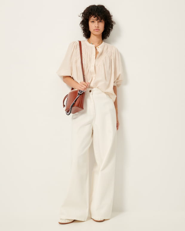 Sessun Savi Blouse in Sandblack