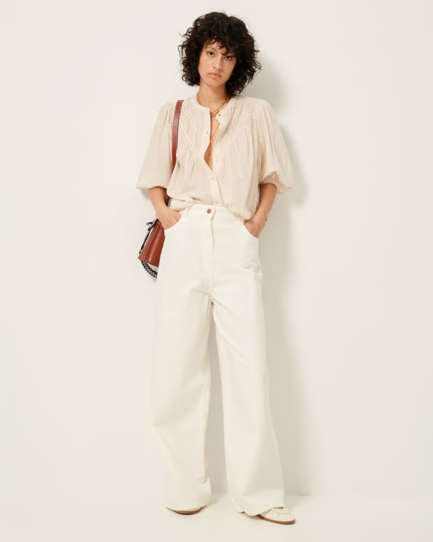 Sessun Savi Blouse in Sandblack
