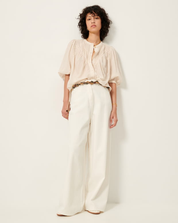 Sessun Savi Blouse in Sandblack