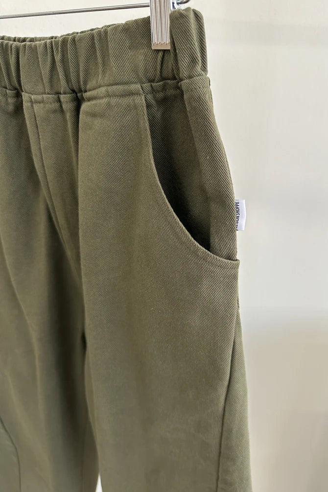 (PRE-ORDER) Le Bon Shoppe Arc pants in Olive