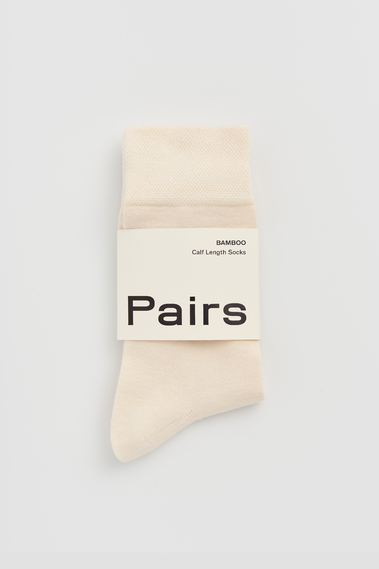 Clotted Cream Bamboo Socks: Clotted Cream / Small (UK 4-8)