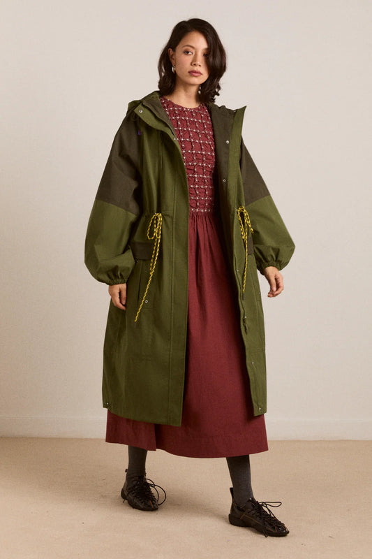 Damson Madder Logan Raincoat