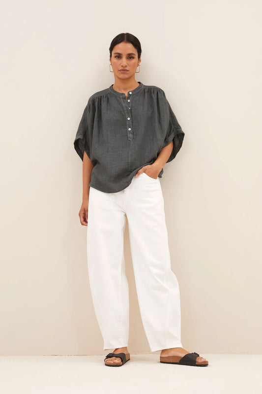 By-Bar Axel Linen Blouse