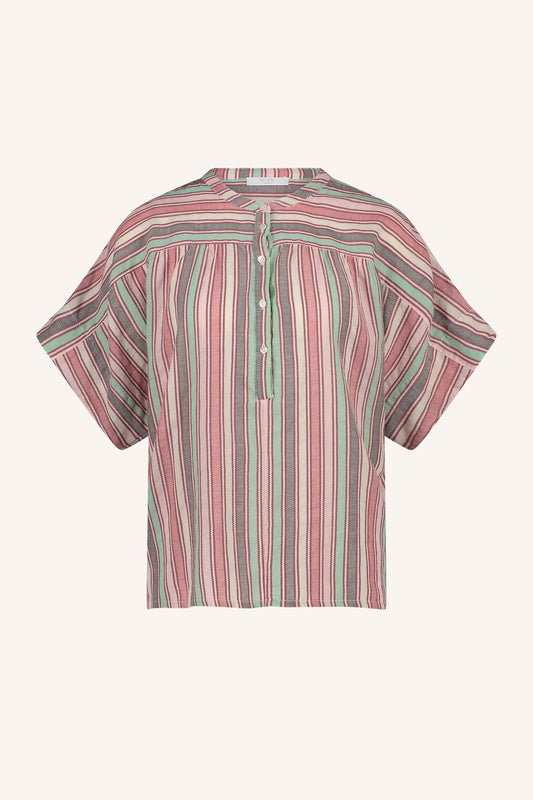 By-Bar Bo Multi Stripe Athea Blouse