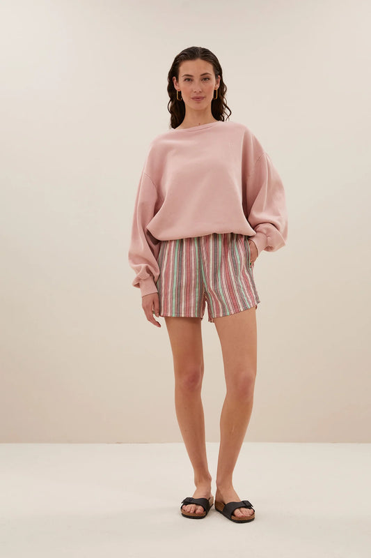 By-Bar Isu Stripe Athia shorts