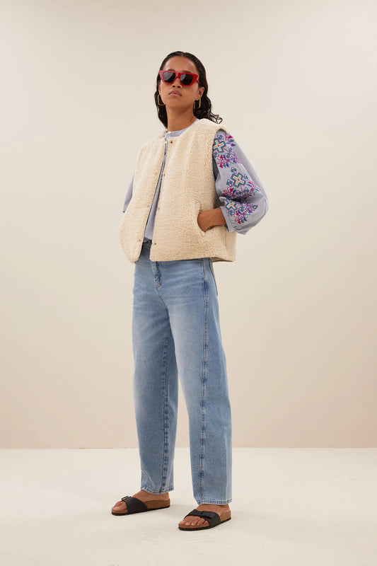 By-Bar Joelle Jacket in Chalk