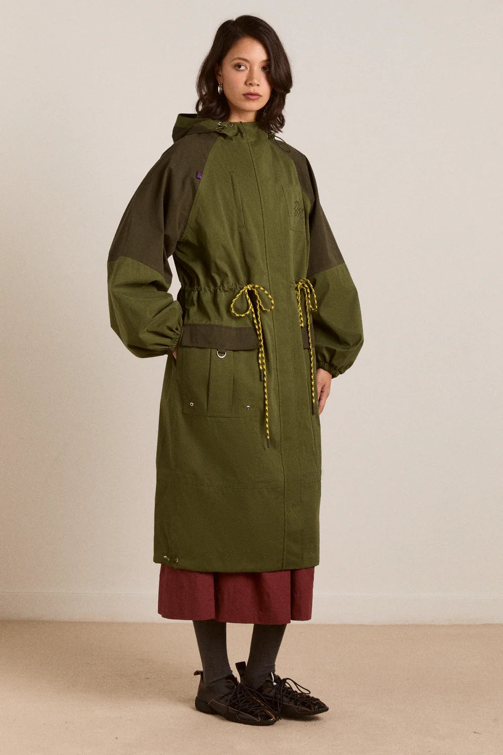 Damson Madder Logan Raincoat