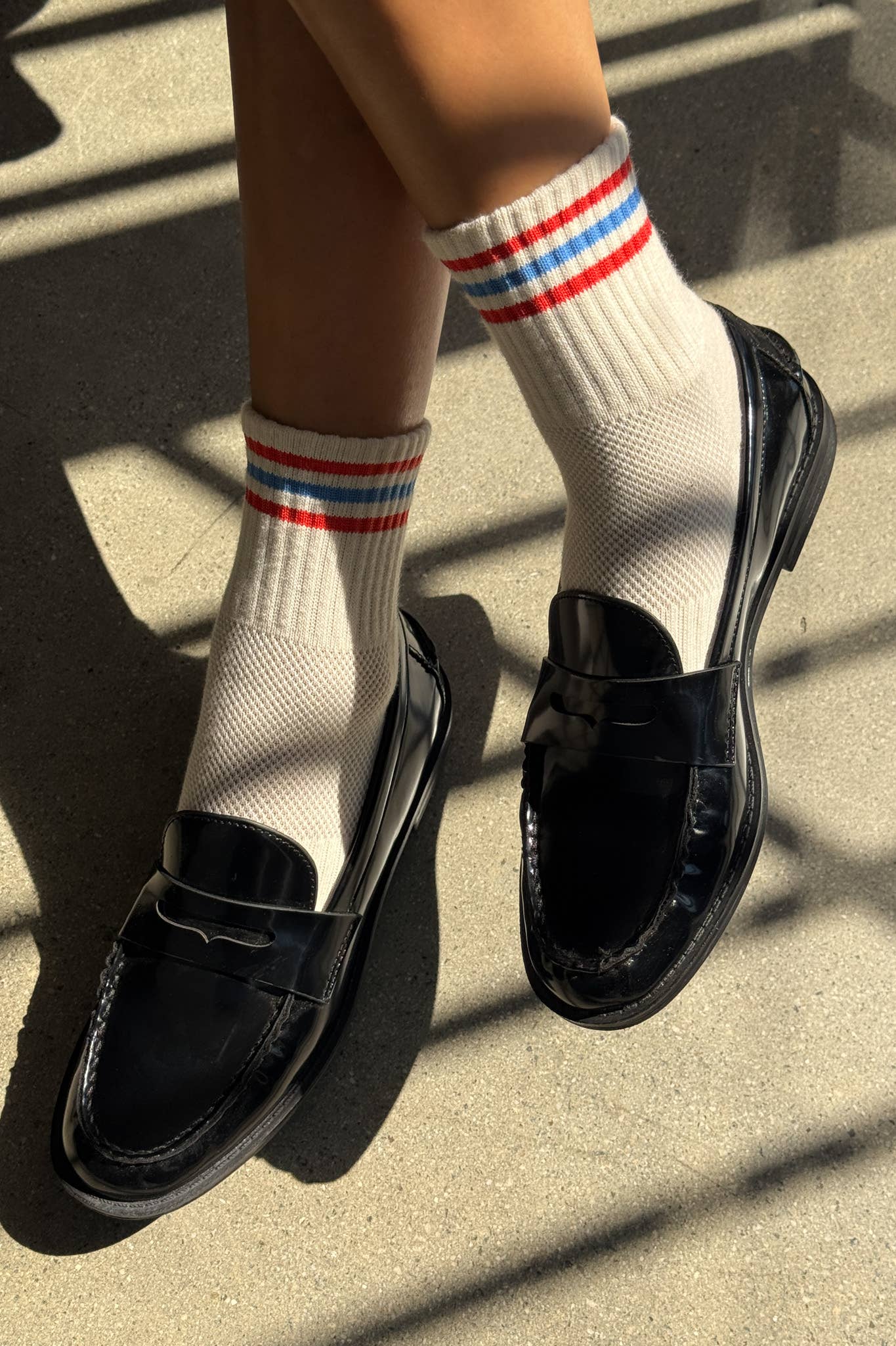Le Bon Shoppe Girlfriend Socks in Indigo