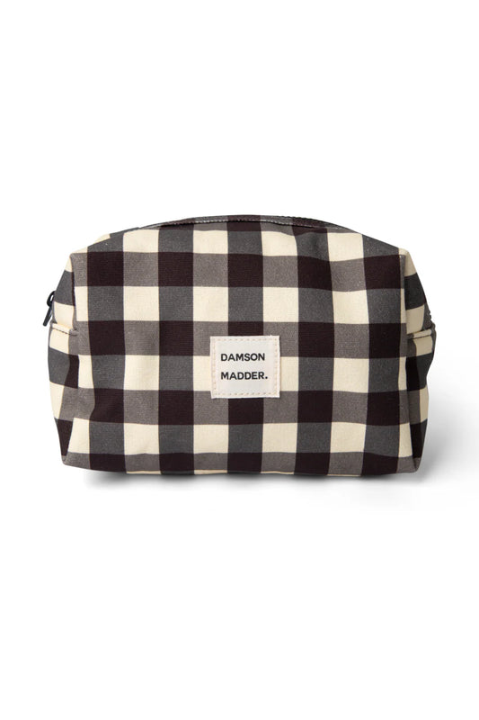 Damson Madder Butter Gingham Make-Up Bag