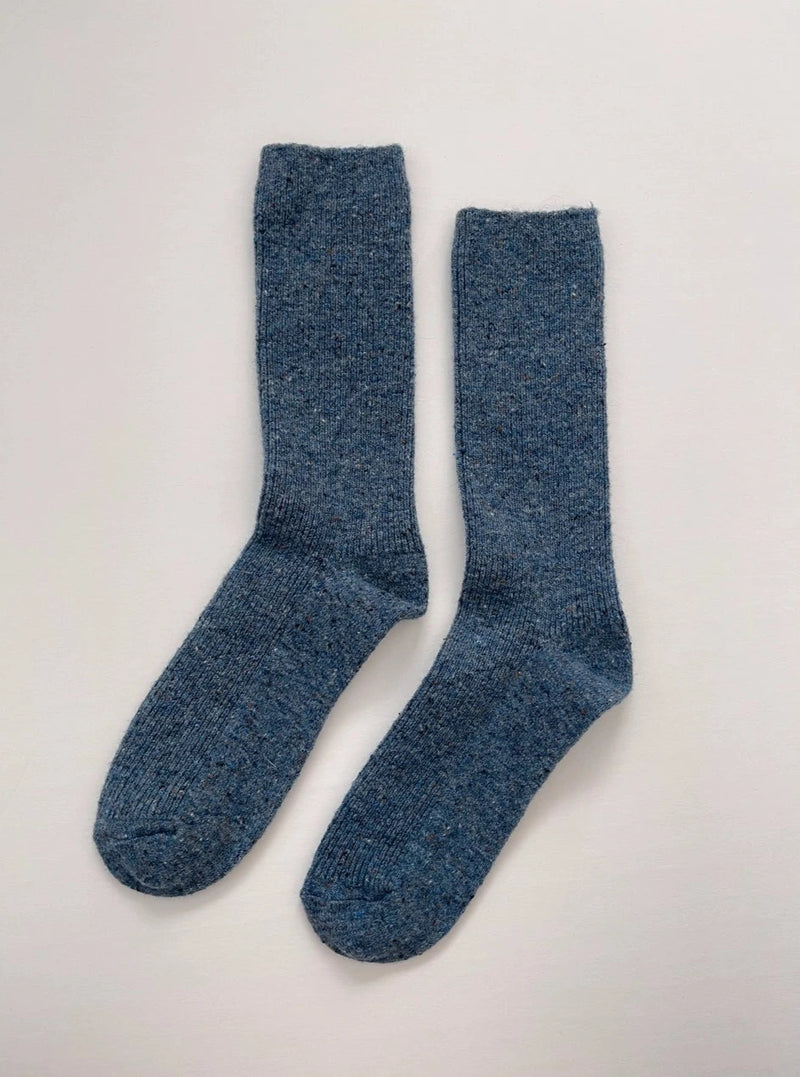 Le Bon Shoppe Snow Socks in Denim