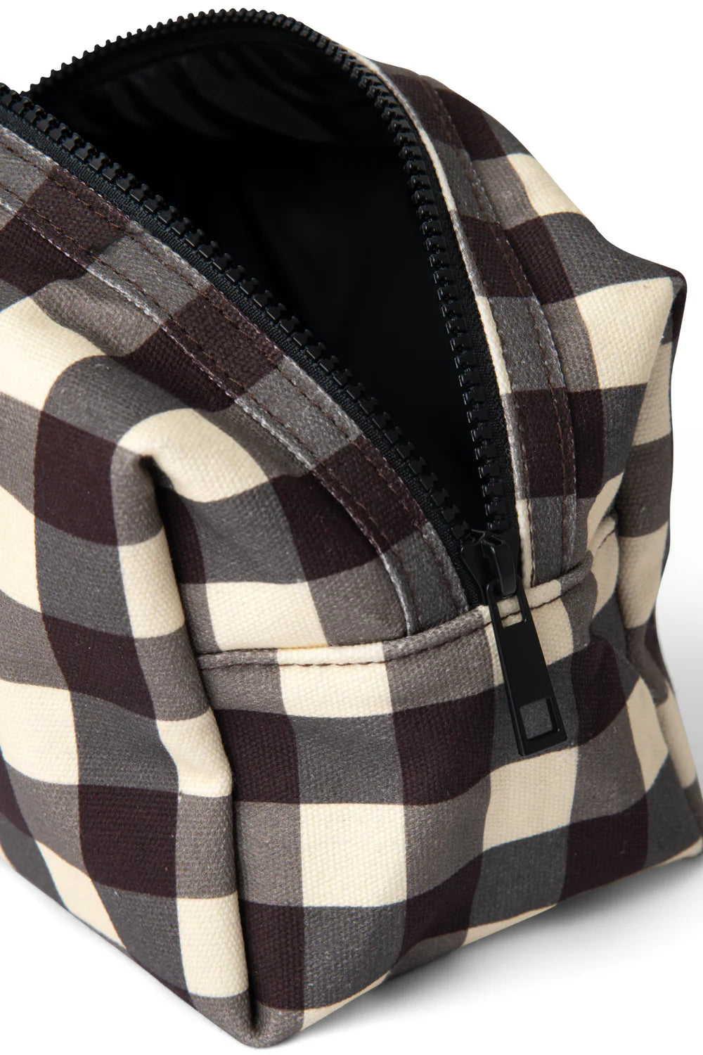 Damson Madder Butter Gingham Make-Up Bag