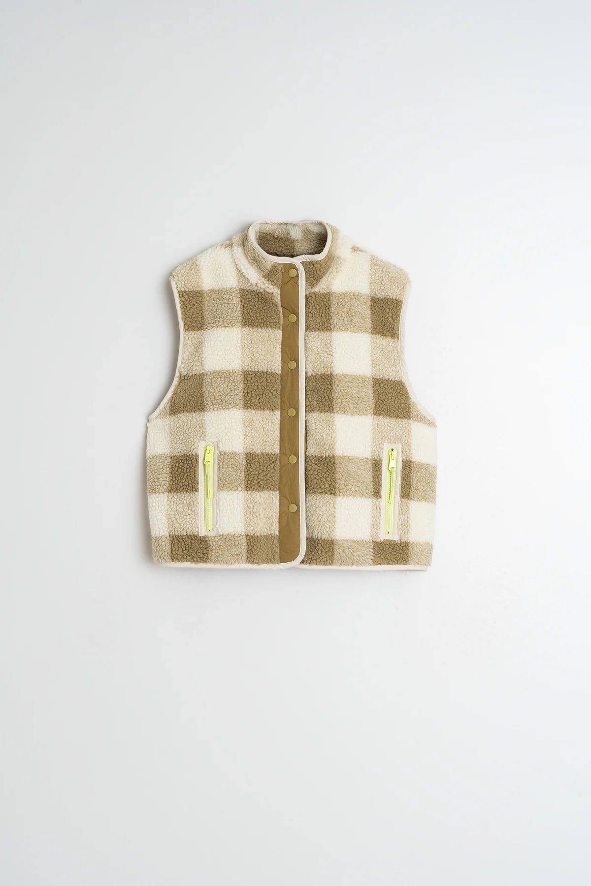 Indi and Cold Check Gilet