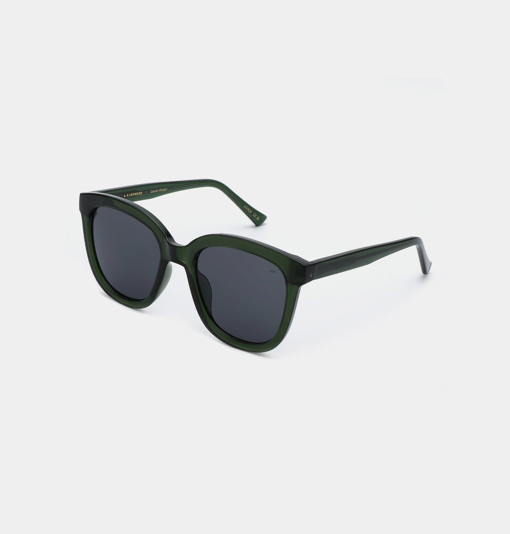 A.Kjaerbede Billy Sunglasses in Dark Green