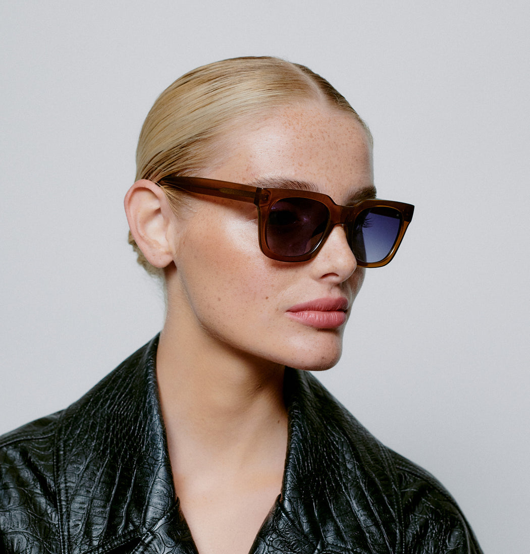 A.Kjaerbede Nancy Sunglasses in Smoke Transparent