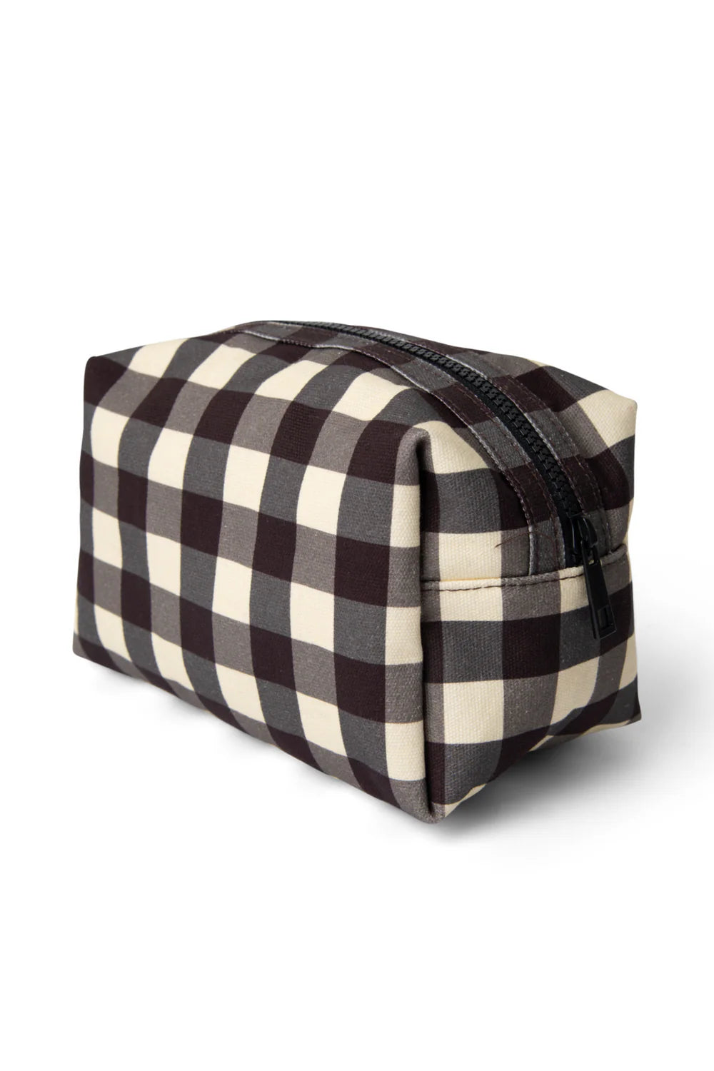 Damson Madder Butter Gingham Make-Up Bag