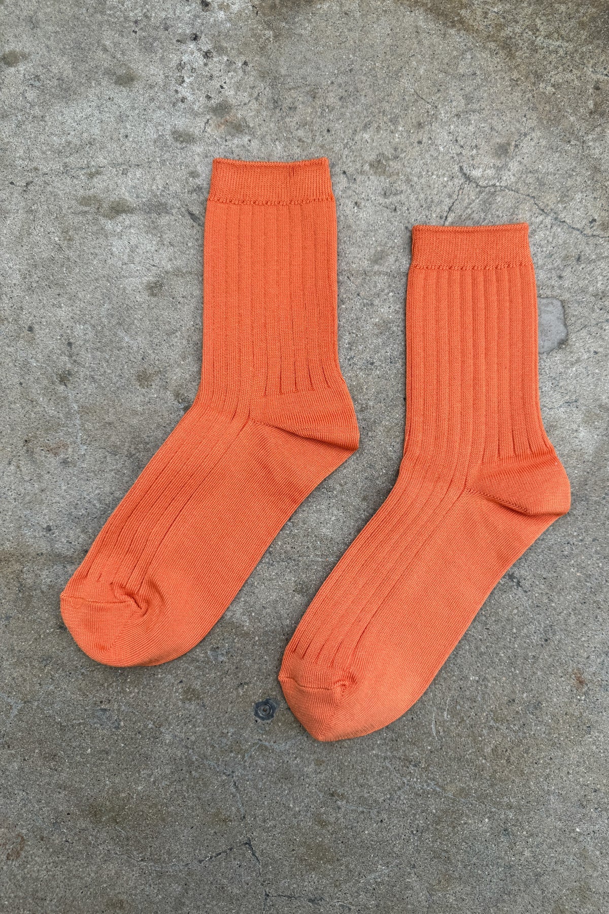 Le bon Shoppe Her Socks in Tangerine