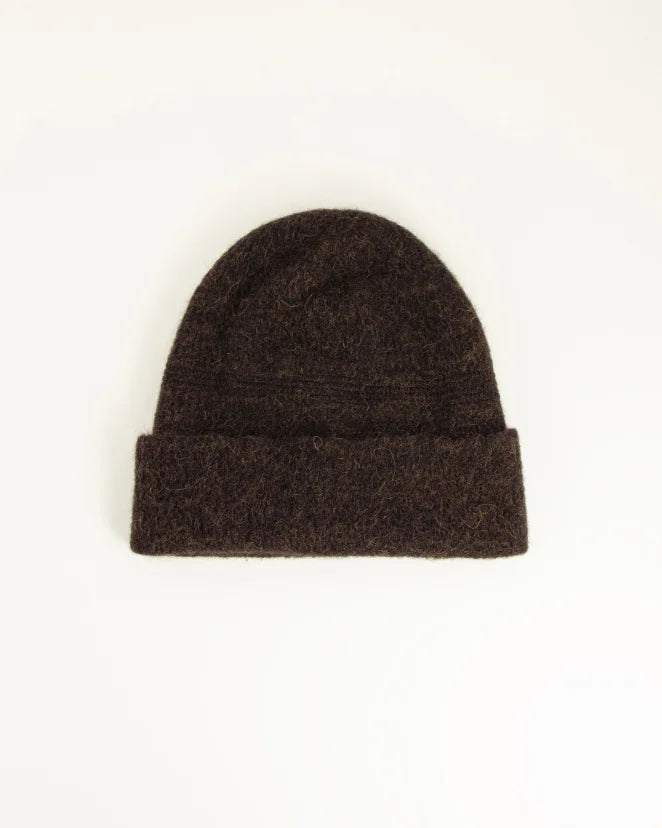 Sessun Rowa Beanie in Chocolate