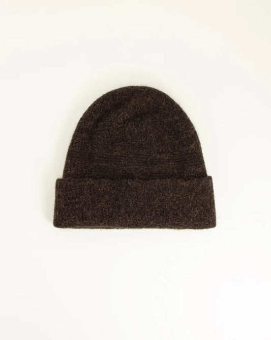 Sessun Rowa Beanie in Chocolate
