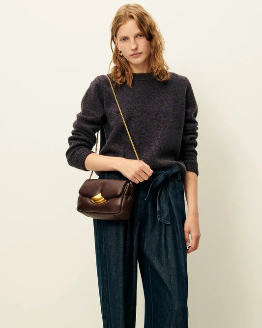 Sessun Silty Jumper in Ink Blue