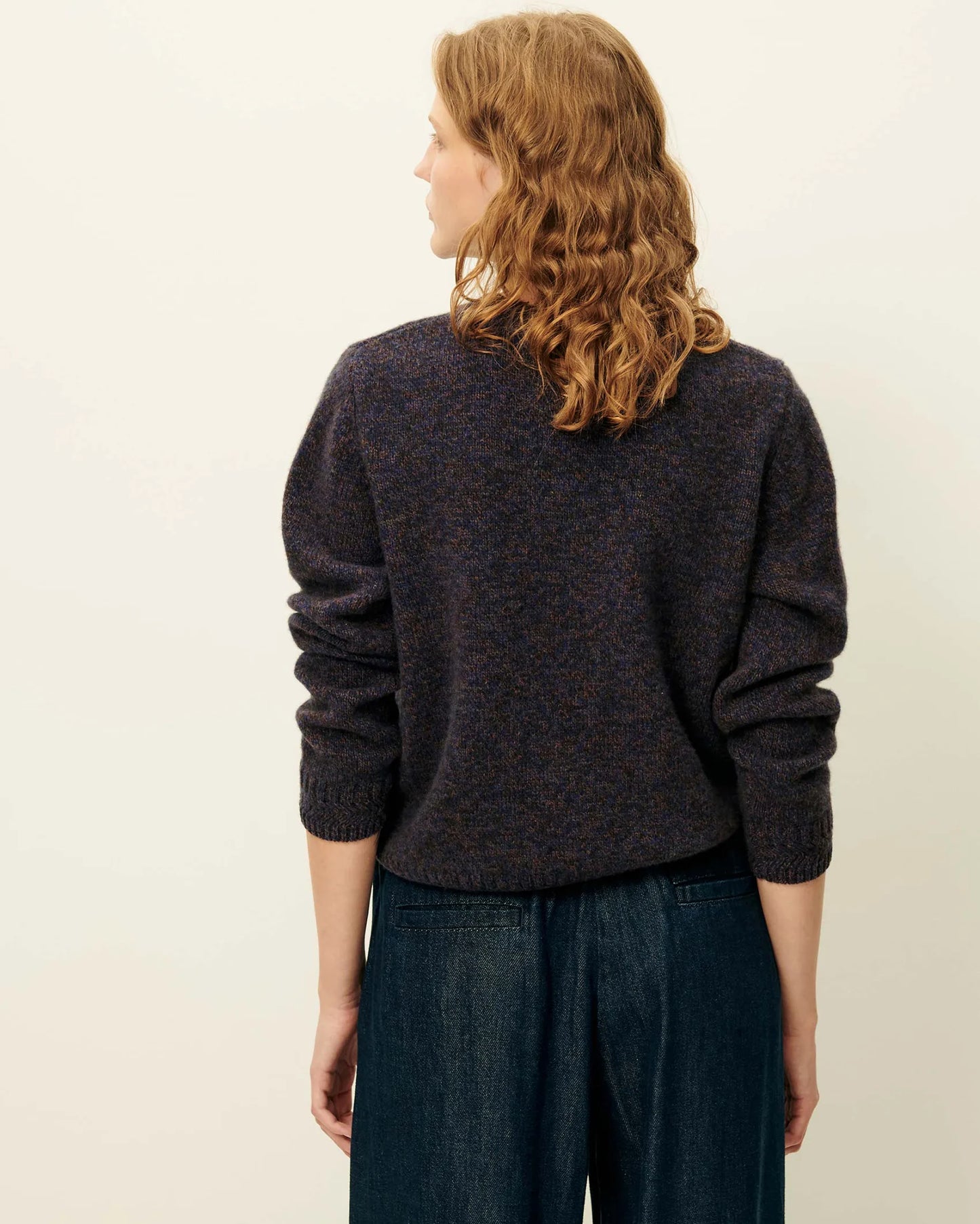 Sessun Silty Jumper in Ink Blue