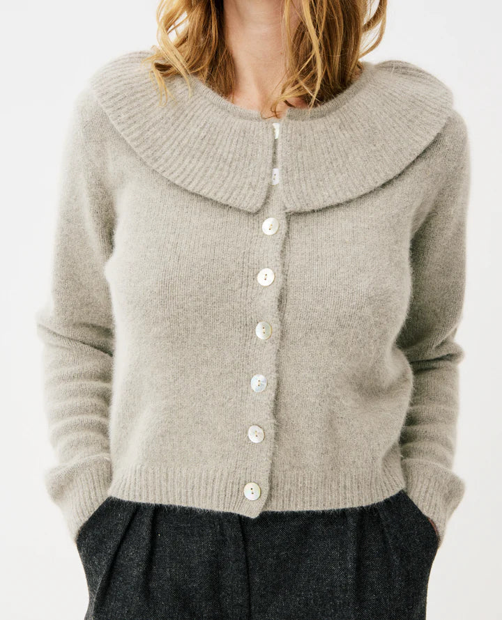 Maison Anana Soft Grey Cardigan