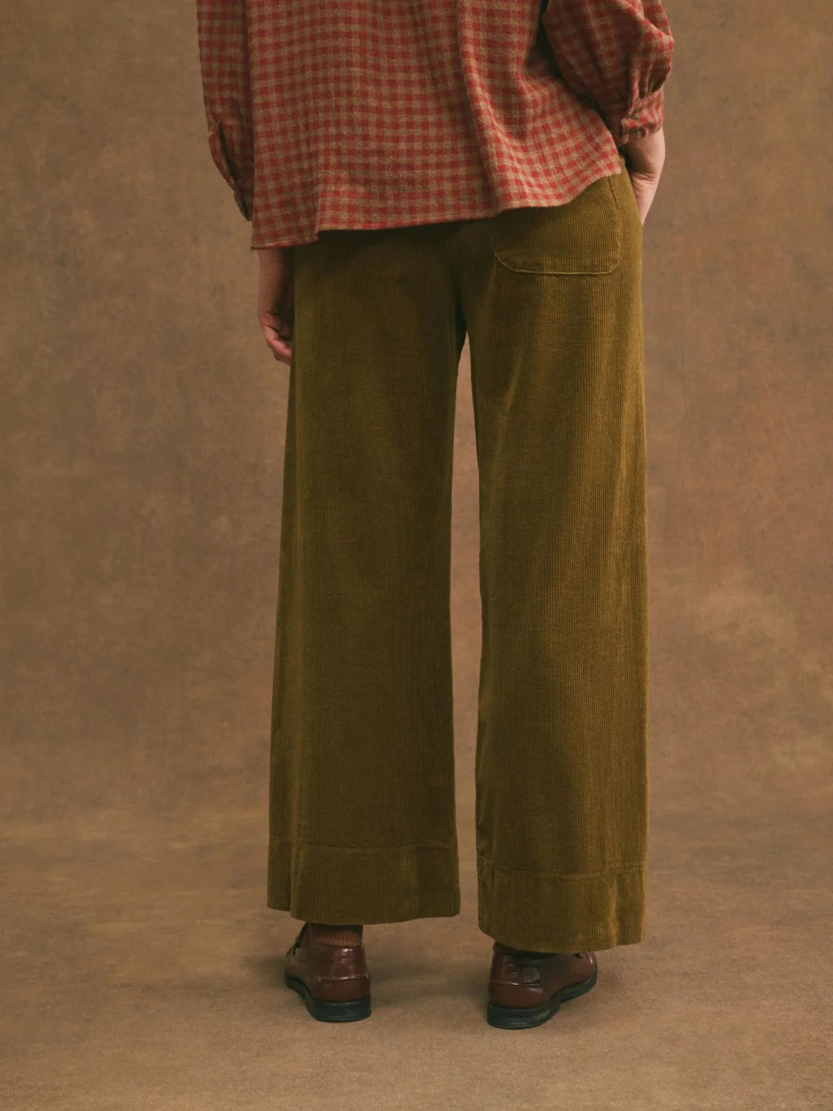 Hod Lenny Cord trouser in Bronze