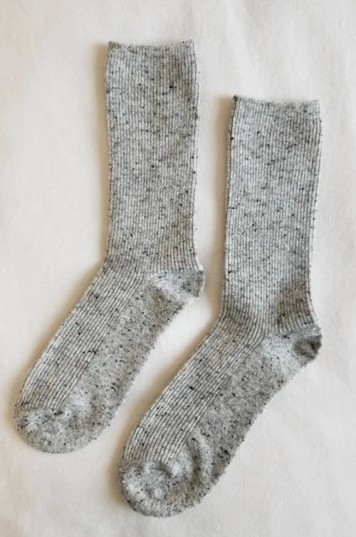 Le Bon Shoppe Snow Socks in Cookies and Cream