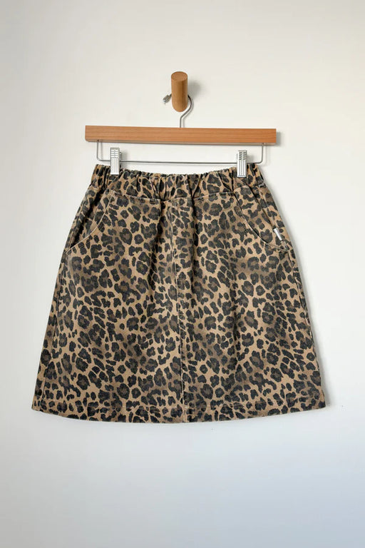 Le Bon Shoppe City Skirt in Leopard