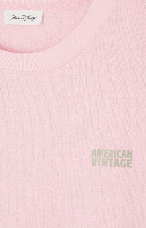 American Vintage Sweatshirt Izubird in Dragee Vintage