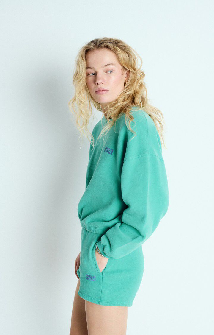 American Vintage Izubird Sweatshirt in Vintage Green