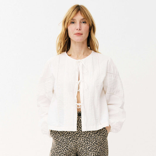 Maison Anana White Elisia shirt