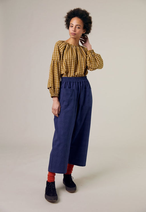 Sideline Mary Trousers in Indigo