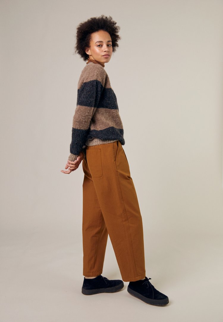 Sideline Lois Trousers in Tobacco