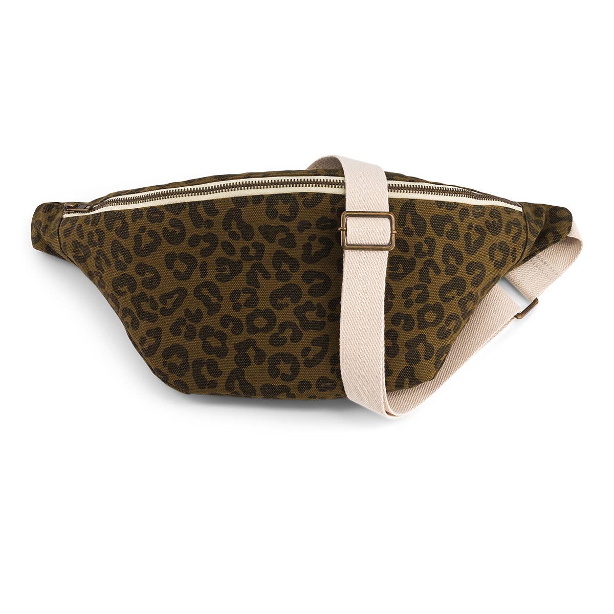 Banana Bag In Olive Leopard